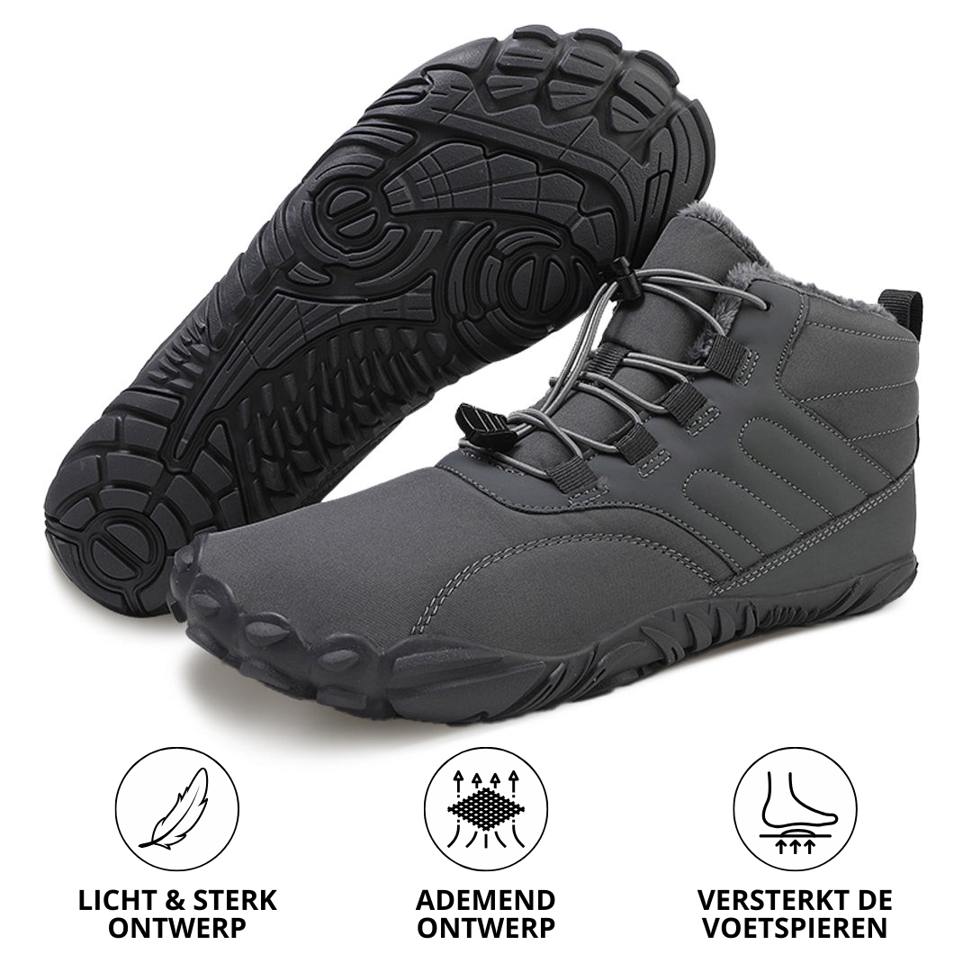 Glacia Pro™ – Antislip & Waterdichte Winter Barefoot Laarzen (Unisex)