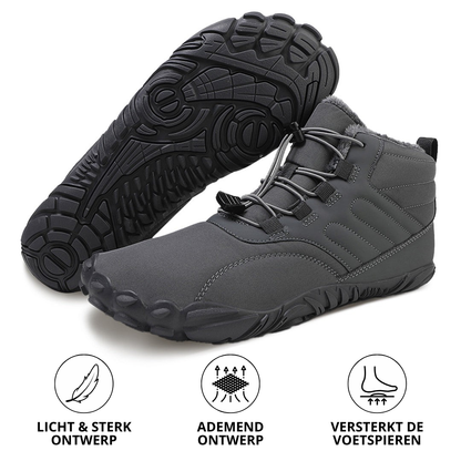 Glacia Pro™ – Antislip & Waterdichte Winter Barefoot Laarzen (Unisex)