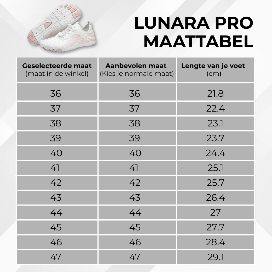 Lunara Pro™ - Gezonde en Antislip Barefoot Schoenen (Unisex)