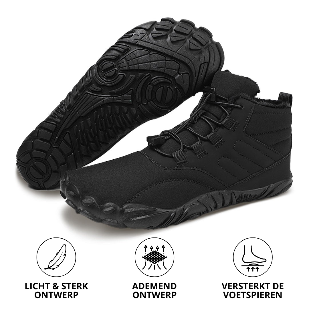 Glacia Pro™ – Antislip & Waterdichte Winter Barefoot Laarzen (Unisex)
