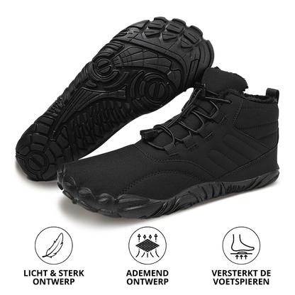 Glacia Pro™ – Antislip & Waterdichte Winter Barefoot Laarzen (Unisex)