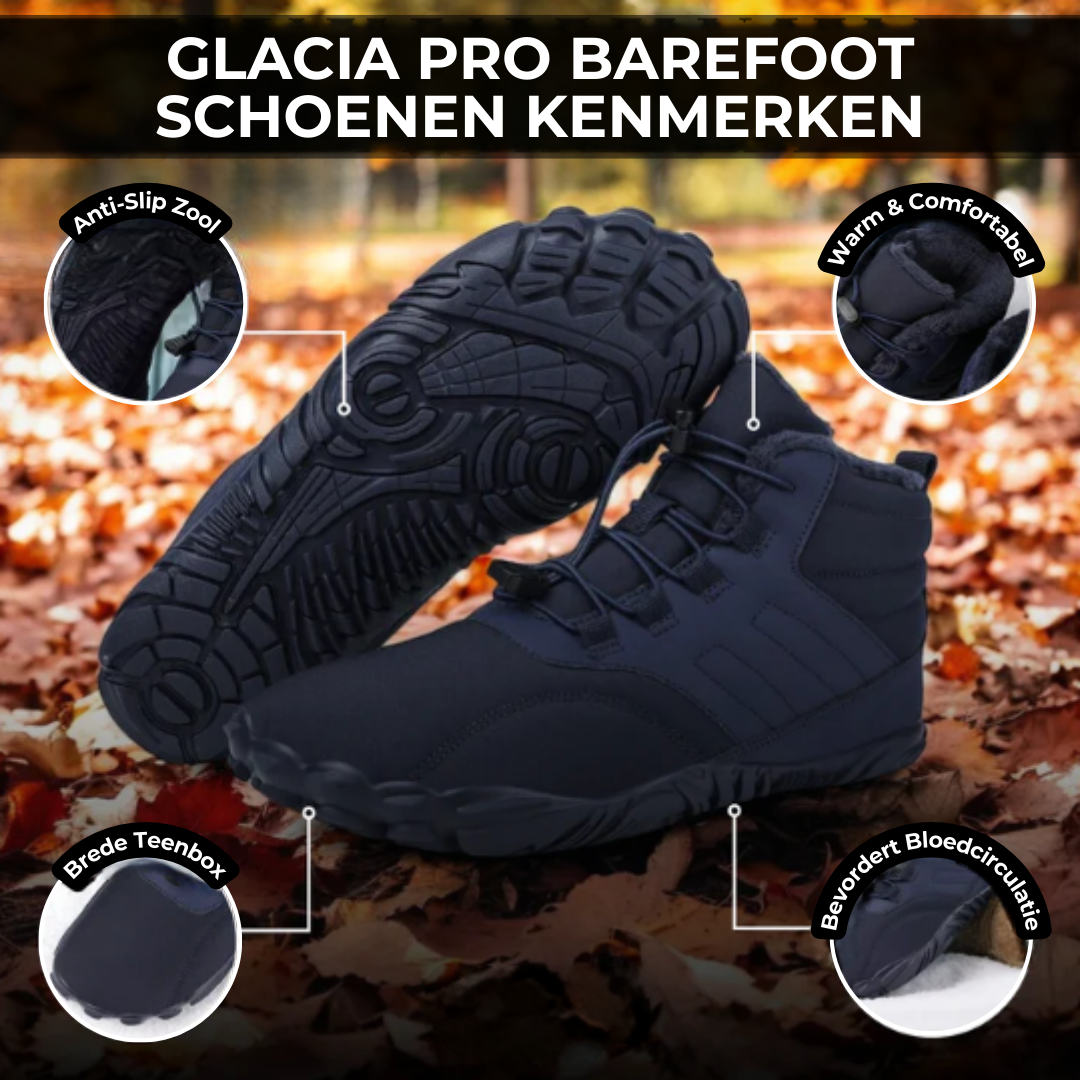 Glacia Pro™ – Antislip & Waterdichte Winter Barefoot Laarzen (Unisex)