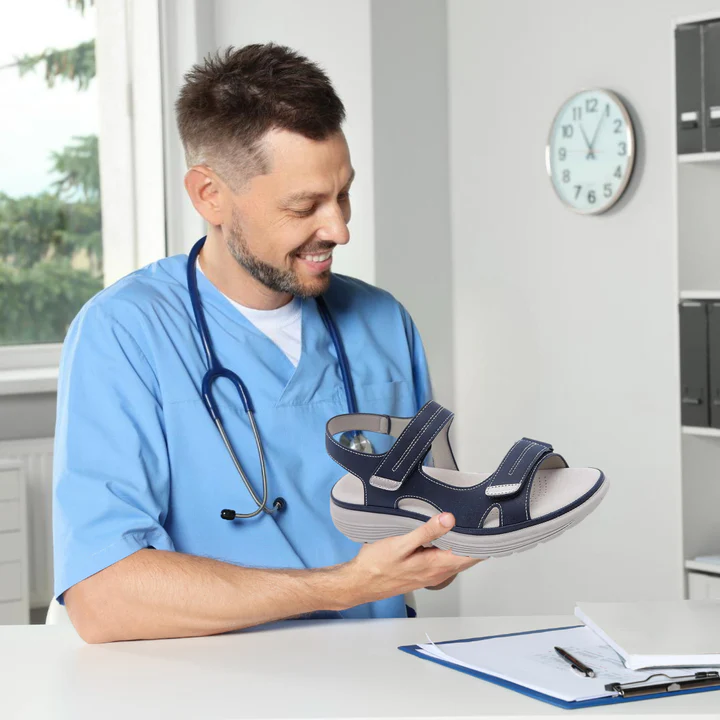 OrthoWalk™ - Ergonomische, Pijnverlichtende en Antislip Sandalen