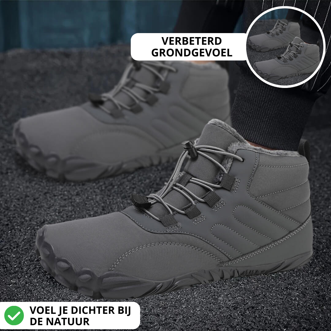 Glacia Pro™ – Antislip & Waterdichte Winter Barefoot Laarzen (Unisex)