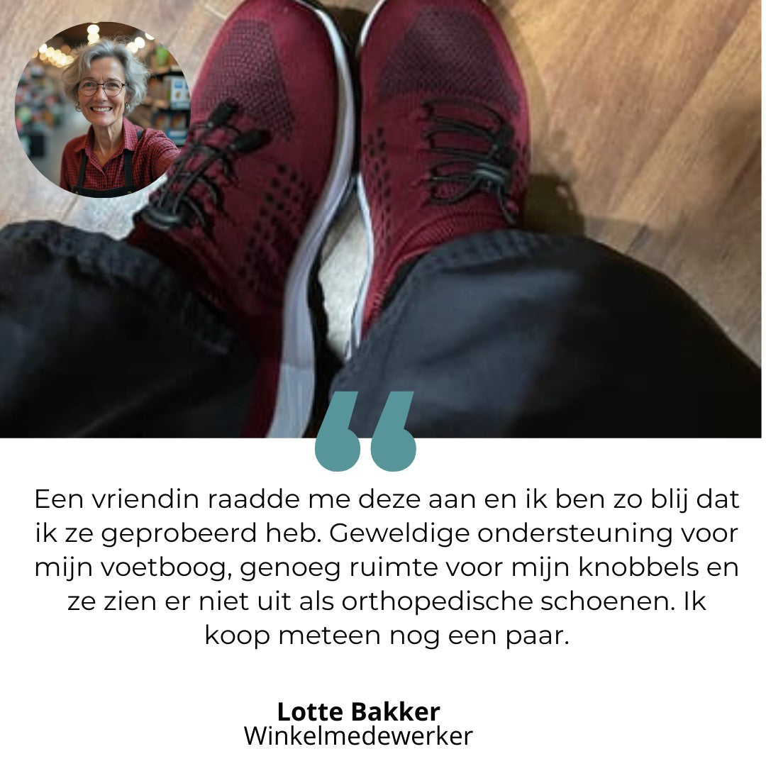 PureStride™ – Orthopedische Schoenen voor Dames tegen Neuropathie