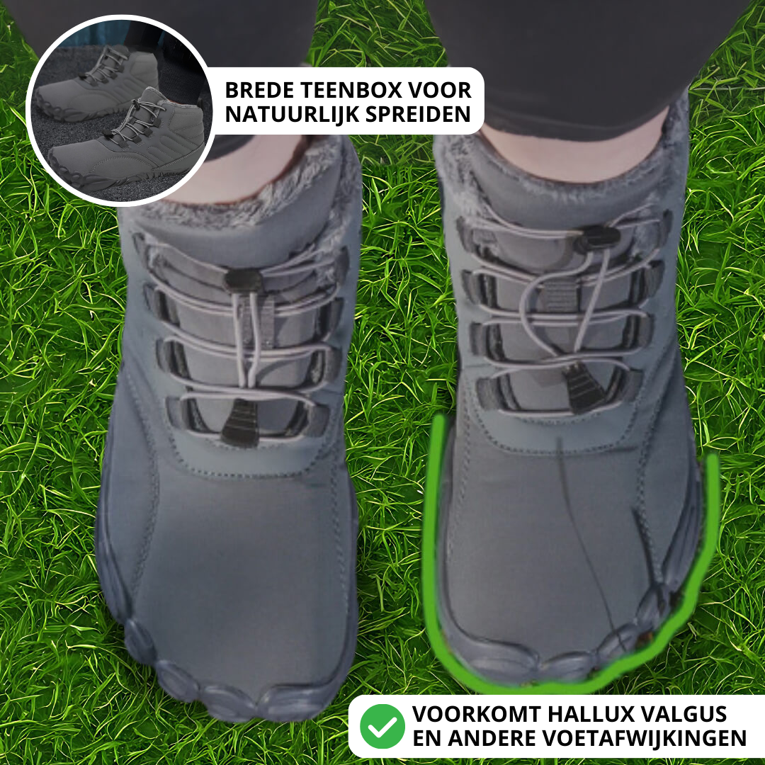 Glacia Pro™ – Antislip & Waterdichte Winter Barefoot Laarzen (Unisex)