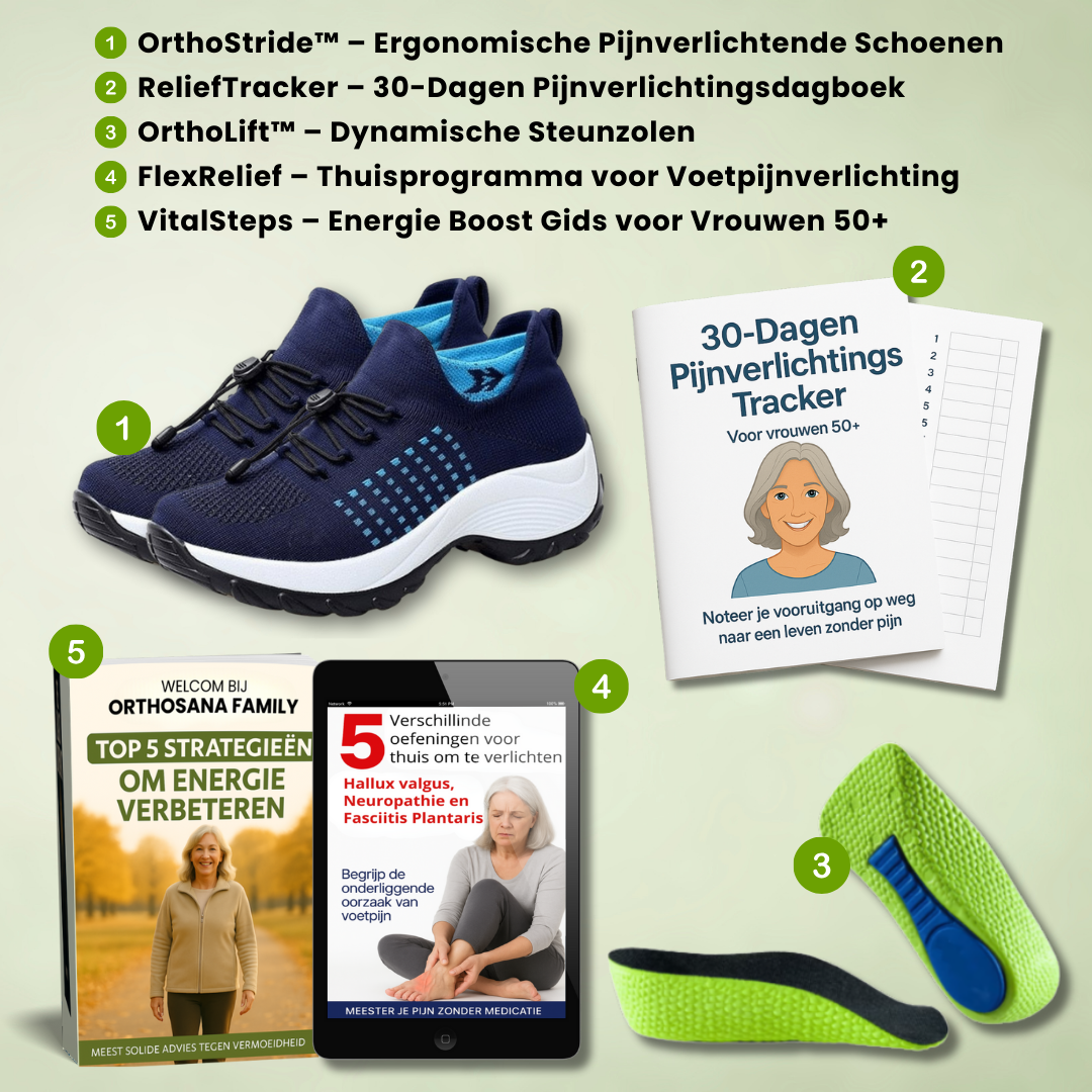 OrthoStride™ – Ergonomische Pijnverlichtende Schoenen (Koop 1, krijg 1 GRATIS!)