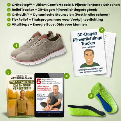OrthoStep™ – Ultiem Comfortabele & Pijnverlichtende Schoenen (Koop 1, krijg 1 GRATIS!)
