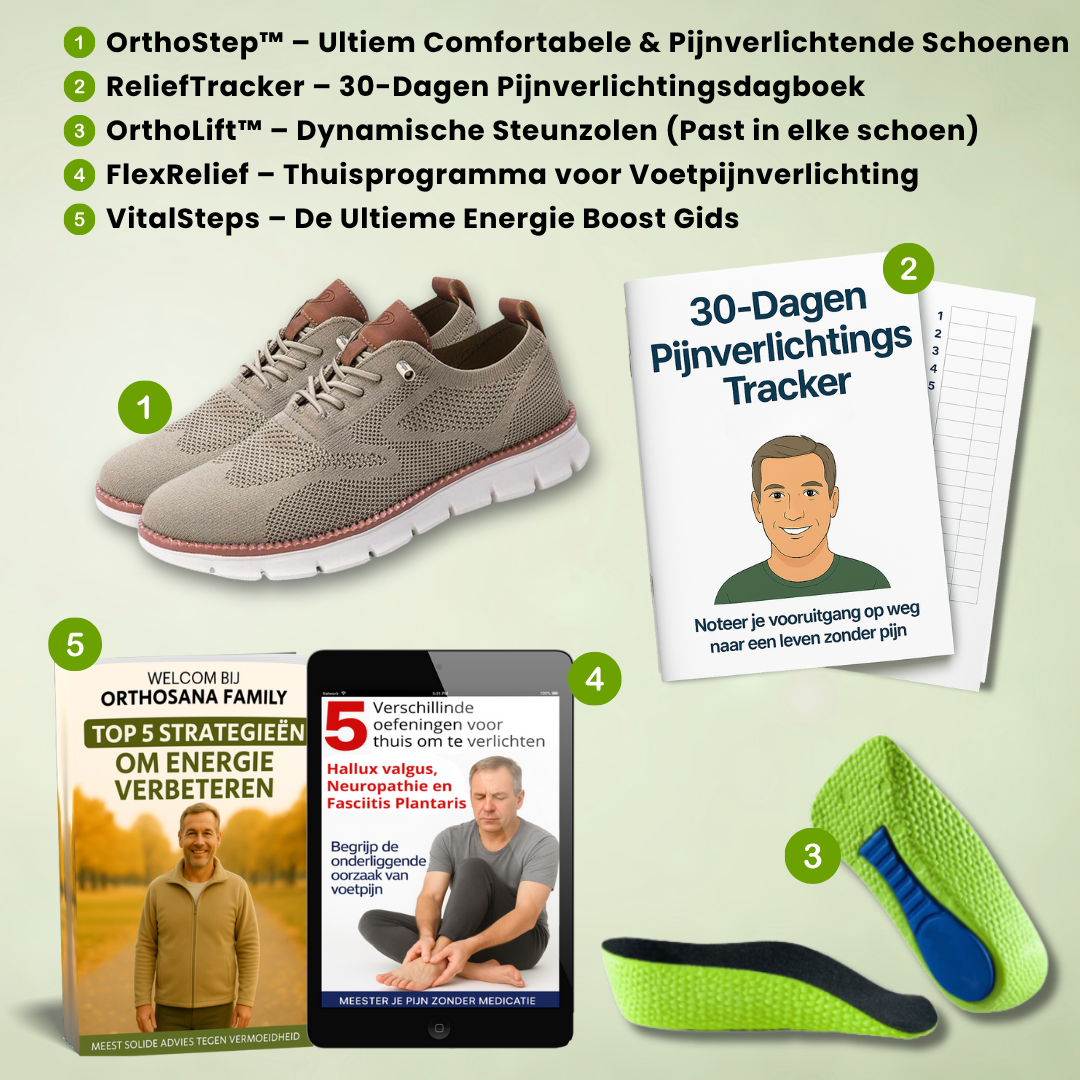 OrthoStep™ – Ultiem Comfortabele & Pijnverlichtende Schoenen